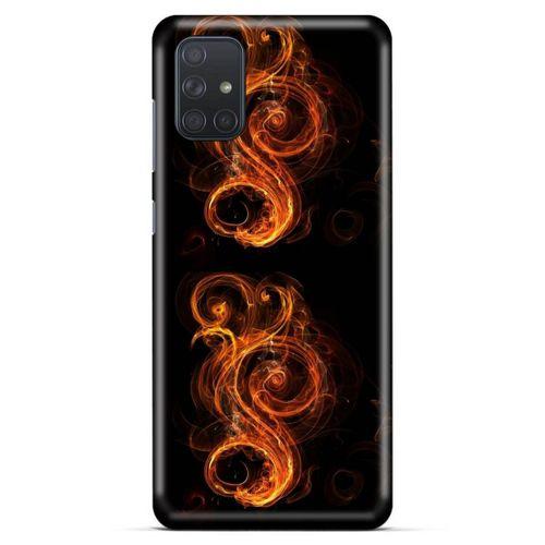 Lopard Samsung Galaxy M51 Uyumlu Kılıf FireX (23) Ultra Koruma Kılıfı Ateşten Simge