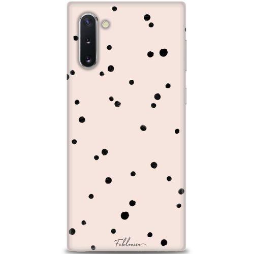 Samsung Galaxy Note 10 Kılıf HD Baskılı Kılıf - Puantiye + Tam Ekran Koruyucu