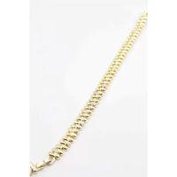 Taşlı Vip Bileklik - Altın