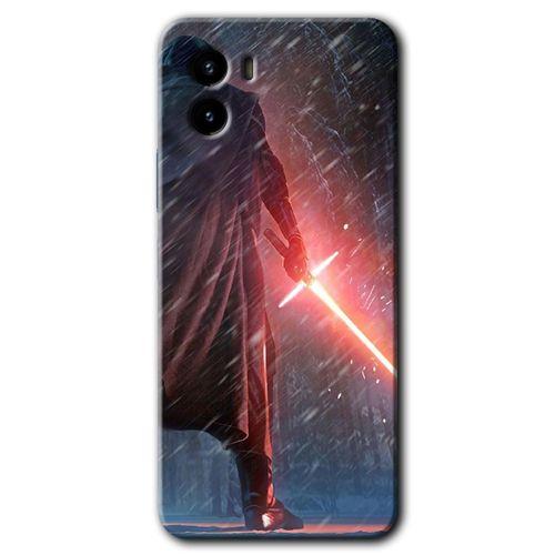 Vivo Y15s Kılıf HD Desen Baskılı Arka Kapak - Kylo Ren