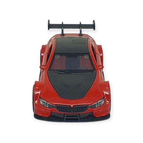 Çek Bırak Metal Arabalar 12 cm - 3671C - Kırmızı