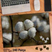 Asil Hobi Tarlada Pamuk - Hasat - Ekin Yapboz - Ayak Destekli Çerçeveli 240 Parça Puzzle
