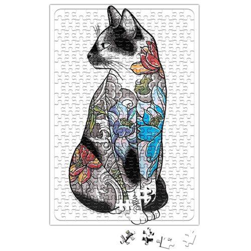 Renkli Cats Kedi Puzzle 240 Parça Yapboz