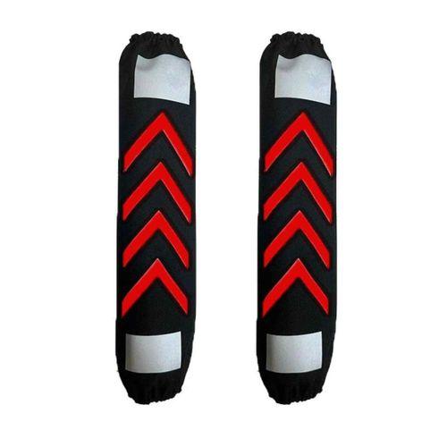 SEVGENT Skm Refletörlü Ok Kırmızı (29 X 7 Cm) Amortisör Kılıfı