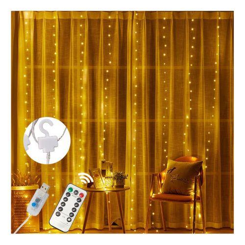 Tel Perde Led 3*3m 300 Led Gün Işığı