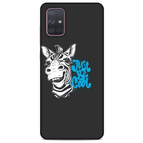 Animax Cool Zebra Samsung Galaxy A71 Kılıf Desenli Silikon