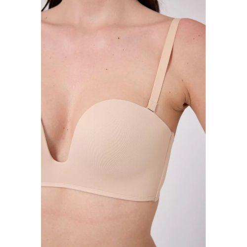 Freshness Msf05 Destekli V Dekolte Lazer Kesim Sütyen