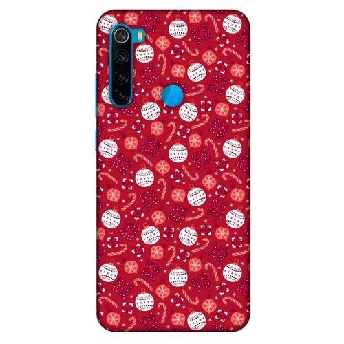 Yılbaşı Süsleri 48 Xiaomi Redmi Note 8 Kılıf Silikon Kapak