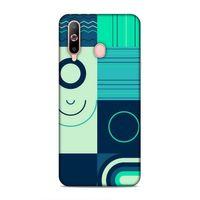Samsung Galaxy A60 Uyumlu Kılıf Insomnia (10) Full Koruma Kılıfı Yeşil Lacivert