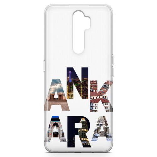 Oppo A9 2020 Kılıf Ankara Gezi Arka Kapak Koruma Desenli Full Koruyucu