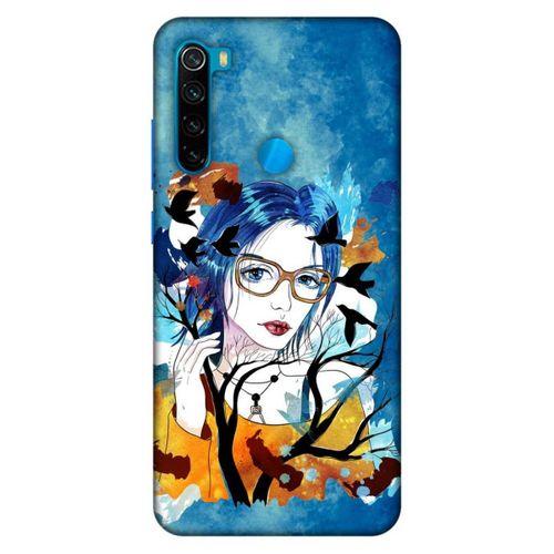 Lopard Xiaomi Redmi Note 8 Uyumlu Kılıf Sürreal Yüzler ♀ (27) Tasarımlı Kılıf Baskılı