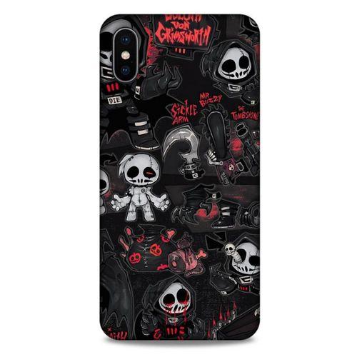 Apple iPhone XS Max Uyumlu Kılıf Motorsiklet (30) Silicone Case İskelet