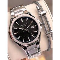 Lee Cooper İtalyan Tasarım Bileklik Hediyeli 2 Yıl Garantili 5 Atm Erkek Kol Saati ELC.08252.350