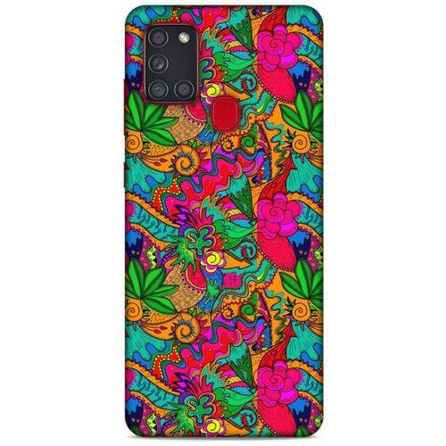 Graffitix (42) Desenli Silikon Kapak Samsung Galaxy A21s Kılıf