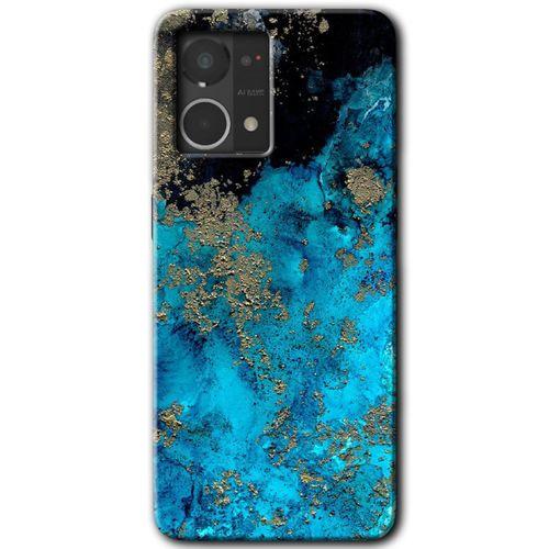 Oppo Reno 7 4G Kılıf HD Desen Baskılı Arka Kapak - Klas Mermer