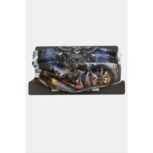 Motorcu Desenli Baff Boyunluk