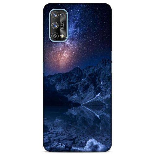 Lopard Oppo Realme 7 Pro Uyumlu Kılıf Gece'S (18) Telefon Kılıfları Lacivert