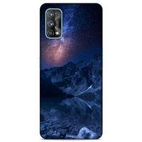 Lopard Oppo Realme 7 Pro Uyumlu Kılıf Gece'S (18) Telefon Kılıfları Lacivert