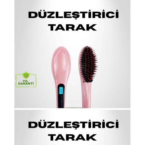 Seramik Plakalı Elektrikli Saç Düzleştirici – Hızlı Isınma, Uzun Kablo, 25w–39w Güç