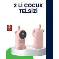 Lcd Ekranlı Bebek Telsizi – İki Yönlü Ses, Uzun Menzil, Çocuk Dostu Tasarım