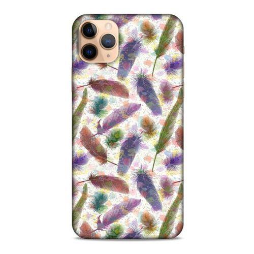 Apple Iphone 11 Pro Kılıf Desenli Özel Seri Tüyler (33) Hybrid Kılıf