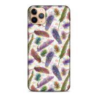 Apple Iphone 11 Pro Kılıf Desenli Özel Seri Tüyler (33) Hybrid Kılıf