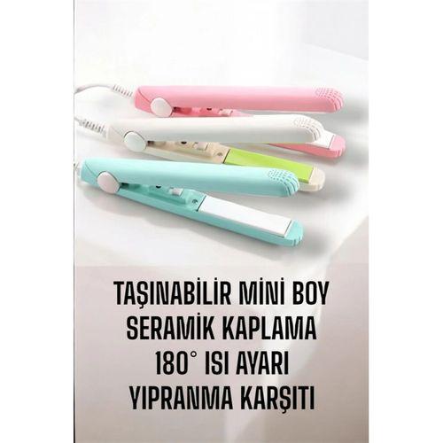 Seramik Kaplama Taşınabilir Mini Saç Düzleştirici Seyahat Dostu Tasarım