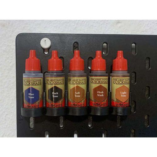 IKEA Skadis Boya Tutucu Vallejo ve Army Painter için (Bu ürün Sadece Plastik parçadır - Almadan Önce Soru Sorabilirsiniz)