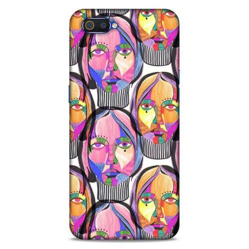 Lopard Oppo Realme C2 Uyumlu Kılıf Sürreal Yüzler ♀ (1) Kılıfı Baskılı