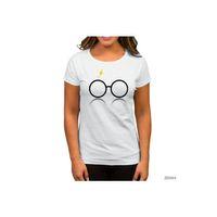 Harry Potter Glasses  Beyaz Kadın Tişört