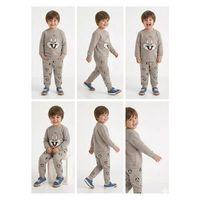 2-5 Yaş Tavşan Baskılı 2 Li Çocuk Takımı