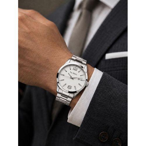 Pierre Cardin Damat Ve Takım Elbiseye Özel 2 Yıl Garantili Çelik Kordon Erkek Kol Saati VS.BLKT.1077