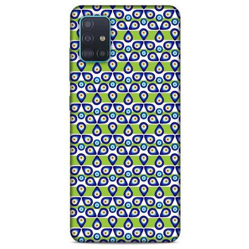 Nazarium (29) Desenli Silikon Kapak Samsung Galaxy A51 Kılıf