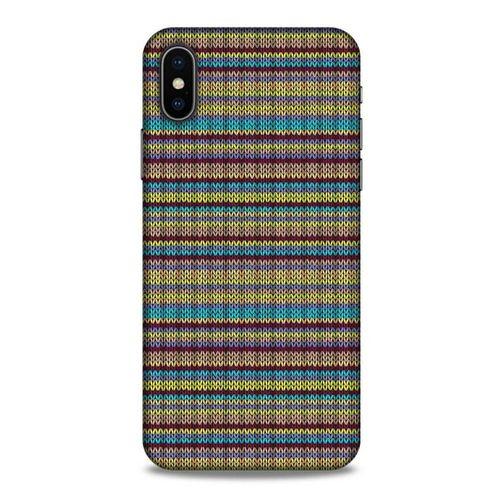 Kazak (16) Desenli Silikon Kapak Apple iPhone XS Kılıf