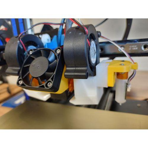 5020 radyal fan veya 5015 radyal fan W_ Bltouch ve Mount - 5148242 ile tüm metal adaptörü için yepyeni Polisi 3D