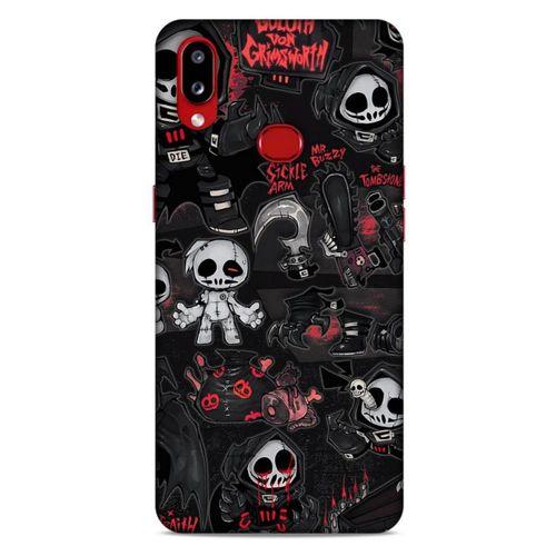 Samsung Galaxy A10s Uyumlu Kılıf Motorsiklet (30) Silicone Case İskelet