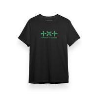 TXT Temptation Logo Siyah Kısa kol Erkek Tshirt