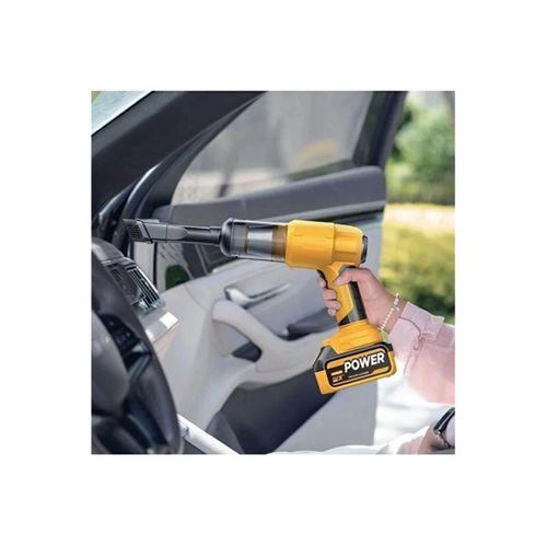 25.000mah Çift Bataryalı Auhma 20.000pa Ultra Çekim Güçlü Çantalı Araç Temizleme Süpürgesi