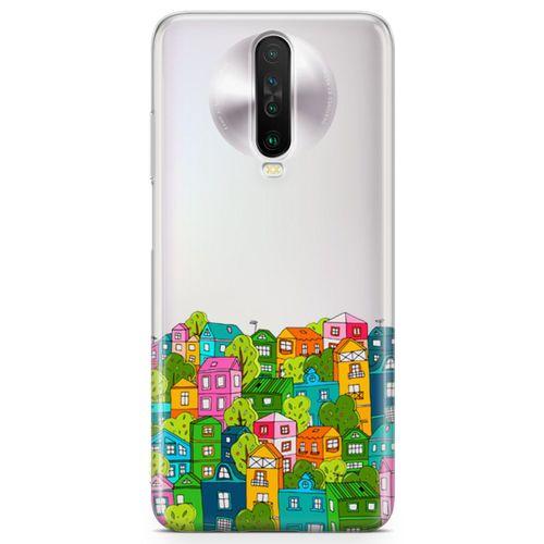 Xiaomi Redmi K30 Kılıf Bizim Mahalle Arka Kapak Koruma Desenli Full Koruyucu