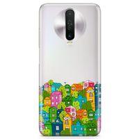 Xiaomi Redmi K30 Kılıf Bizim Mahalle Arka Kapak Koruma Desenli Full Koruyucu