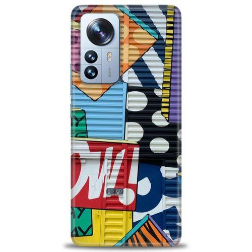 Xiaomi Mi 13 Lite Kılıf HD Baskılı Kılıf - Grafiti + Tam Ekran Koruyucu