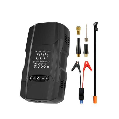 Şarjlı 10.000 Mah Akıllı Dijital Lastik Şişirme Pompası – 150 Psı | 12v Akü Destekli