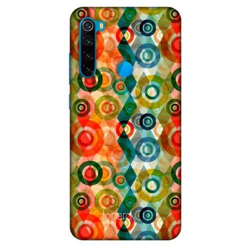 Xiaomi Redmi Note 8 Kılıf Pastel Renkler (31) TPU Kılıf Kırmızı Yeşil