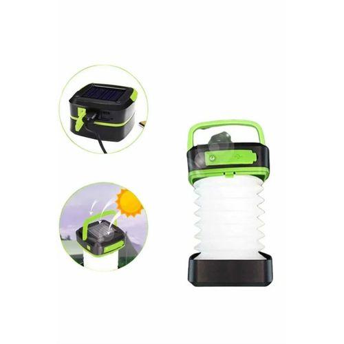 Kamp Lambası Katlanabilir Lamba Solar Şarjlı Led Lamba El Fenerli