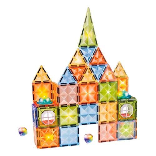 Eğitici Çocuk Magnetic Tiles Light Version 73 Parça