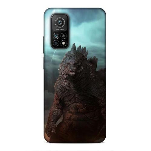 Xiaomi Mi 10T 5G Uyumlu Kılıf BMovie (26) Tpu Silikon Kılıf Godzilla