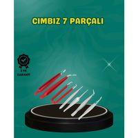 Antistatik 7’li Hassas Cımbız Takımı Manyetik Olmayan Uçlu