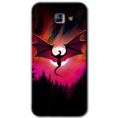 Galaxy A8 2016 Kılıf HD Desen Baskılı Arka Kapak - Dragon Night