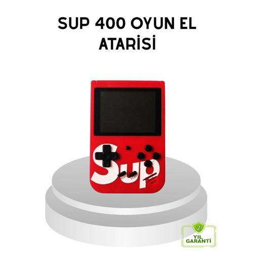Sup Retro El Konsolu – 500 Oyun, Tv Bağlantılı, 3 İnç Ekranlı Şarjlı Mini Atari