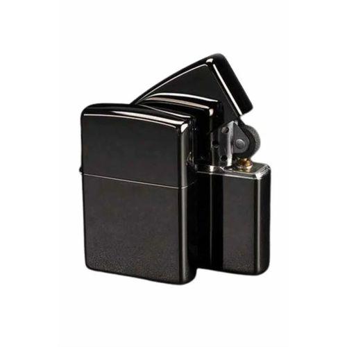 Siyah Kutulu Metal Çakmak Benzinli Hediyelik Eşya